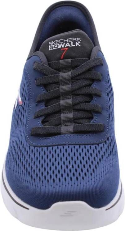 Skechers Stijlvolle Herensneaker voor dagelijks gebruik Blue Heren