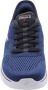 Skechers Go Walk 7 Free Hand 2 Heren Instappers Donkerblauw Rood - Thumbnail 12