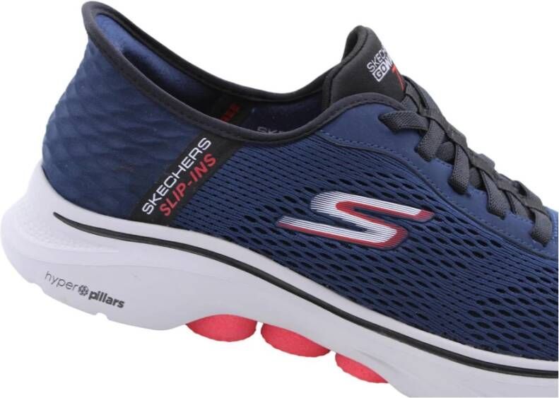 Skechers Stijlvolle Herensneaker voor dagelijks gebruik Blue Heren