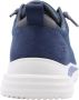 Skechers Go Walk Flex New World Instappers Donkerblauw Lime - Thumbnail 23