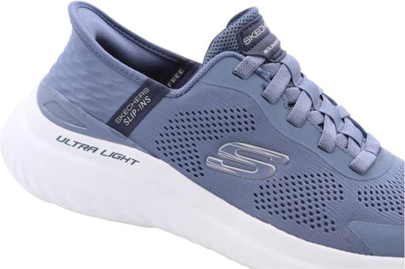 Skechers Casual Heren Sneakers Blue Heren