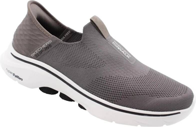 Skechers Moderne Stijlvolle Sneaker voor Mannen Brown Heren