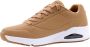 Skechers Warska Sneakers Stijl en Comfort Bruin Heren - Thumbnail 4