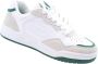 Skechers Koopa-Volley Low Lifestyle 183241-WGRN Mannen Wit Sneakers - Thumbnail 9