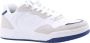 Skechers Lage Lifestyle Veterschoen met Blauwe Accenten White Heren - Thumbnail 11