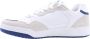 Skechers Lage Lifestyle Veterschoen met Blauwe Accenten White Heren - Thumbnail 12