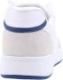 Skechers Lage Lifestyle Veterschoen met Blauwe Accenten White Heren - Thumbnail 14