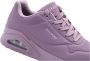 Skechers Sneakers met sleehak Uno Stand on Air met fijne perforatie vrijetijdsschoen halfhoge schoen veterschoen - Thumbnail 15