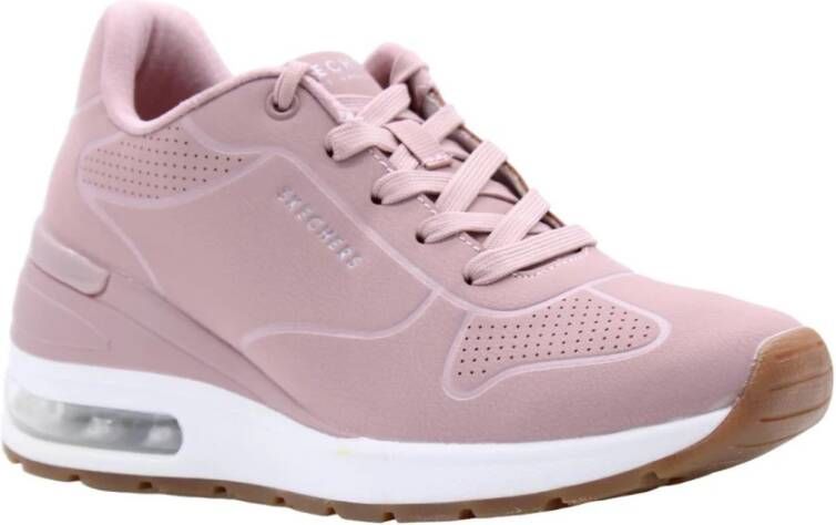 Skechers Uno Stand On Air Dames Sneakers Lichtroze - Foto 14