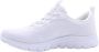 Skechers Arch Fit Vista Gleaming Dames Sneakers Wit - Thumbnail 6