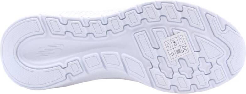 Skechers Sportieve Chic Sneaker voor Vrouwen White Dames