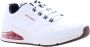 Skechers Sneakers UNO 2 in monochrome look vrijetijdsschoen lage schoen veterschoen - Thumbnail 7