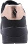 Skechers Uno Shimmer Away 155196 BBK Vrouwen Zwart Sneakers - Thumbnail 14