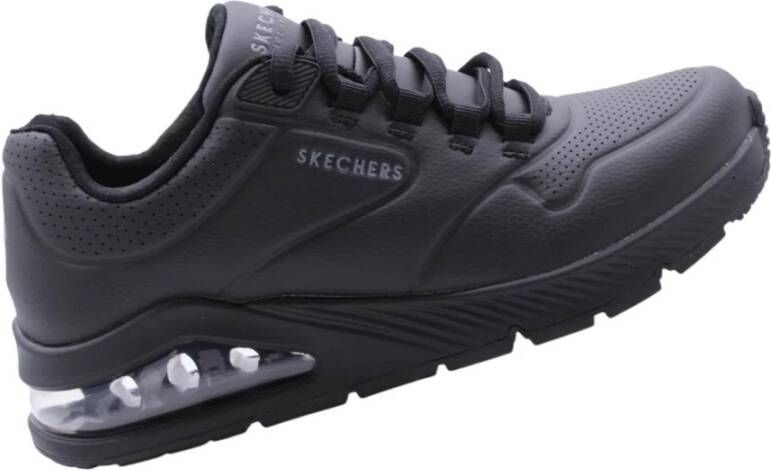 Skechers Bloemige sneakers voor vrouwen Zwart Dames