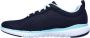 Skechers Flex Appeal 3.0 First Insight 13070-NVAQ Vrouwen Marineblauw Sneakers - Thumbnail 8