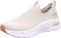 Skechers Beige Slip-On Arch Fit Sneaker Beige Dames - Thumbnail 2