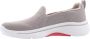 Skechers Go Walk Arch Fit Grateful Dames Instappers Taupe - Thumbnail 13