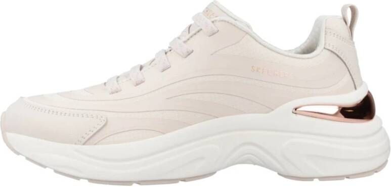 Skechers Stijlvolle Hazel Sneakers voor Vrouwen Beige Dames