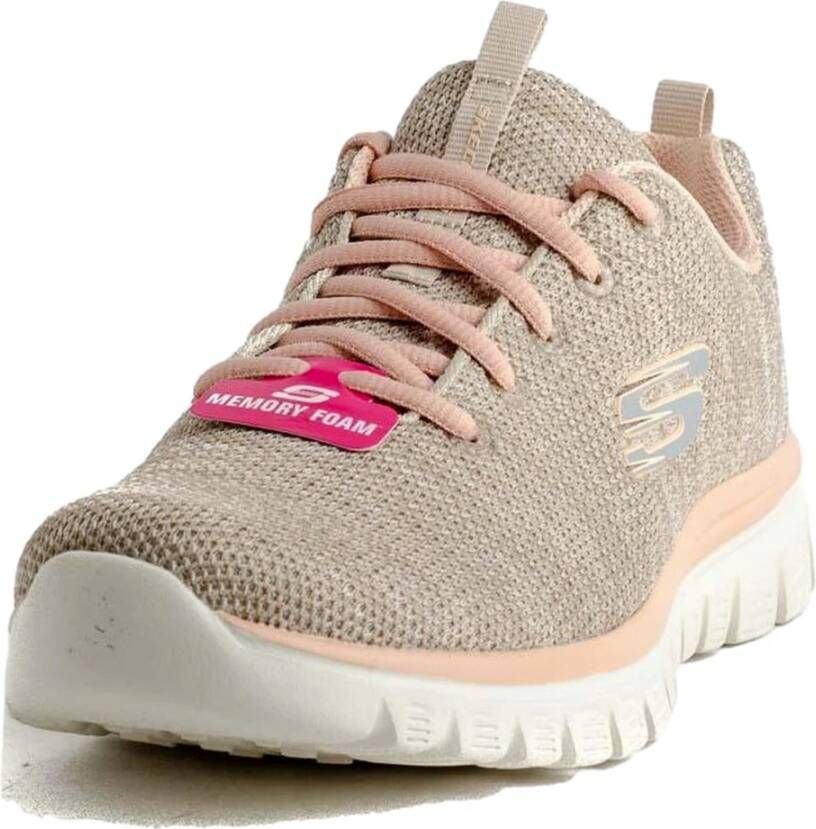 Skechers Sneakers Beige Dames