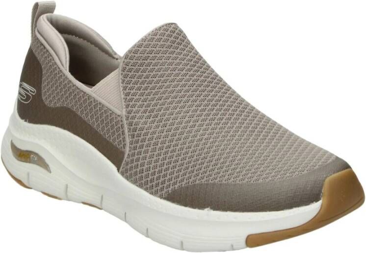 Skechers Heren Sportschoenen Beige Heren