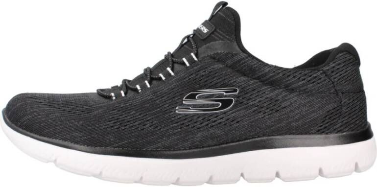 Skechers Stijlvolle Summits Sneakers voor Vrouwen Black Dames