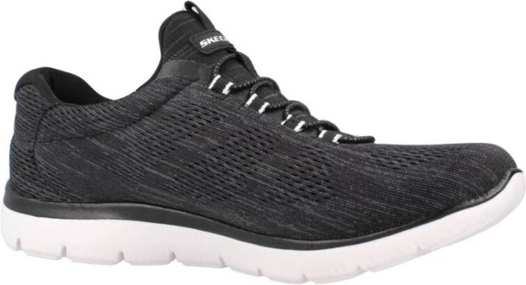 Skechers Stijlvolle Summits Sneakers voor Vrouwen Black Dames