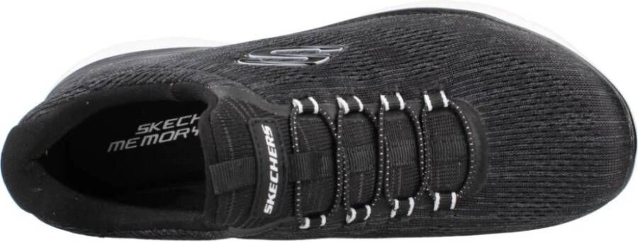 Skechers Stijlvolle Summits Sneakers voor Vrouwen Black Dames