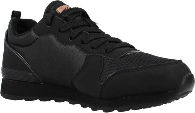 Skechers Sportieve Mesh Sneaker met Air-cooled Memory Foam Zwart Dames - Foto 8