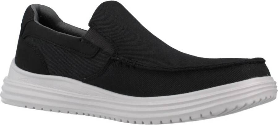 Skechers Stijlvolle MOC Sneakers voor Mannen Black Heren