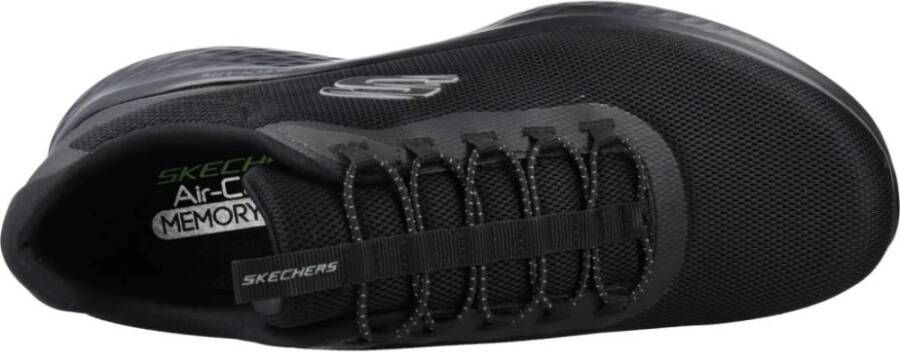 Skechers Moderne Stijlvolle Sneakers Black Heren