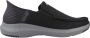 Skechers Parson Ralven 204804-BKCC Mannen Zwart Schoenen - Thumbnail 9