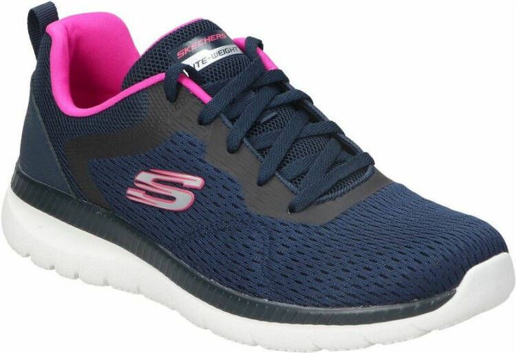 Skechers Sneakers Blauw Dames