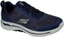 Skechers Blauwe Mesh Sneakers met Ondersteuning en Arch Fit Blauw Heren - Thumbnail 2