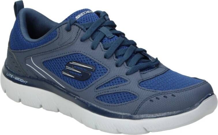 Skechers Sneakers Blauw Heren