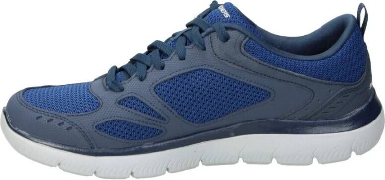 Skechers Sneakers Blauw Heren