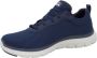 Skechers Flex voordeel 4.0 sneakers Blauw Unisex - Thumbnail 7