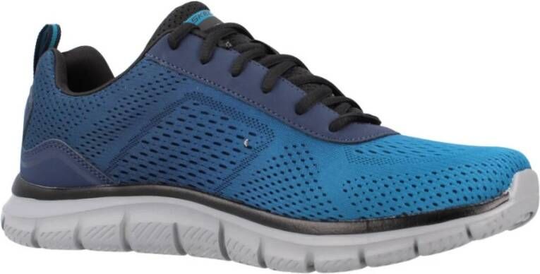 Skechers Moderne Track-Ripkent Sneakers Blue Heren