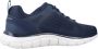 Skechers Stijlvolle Track Sneakers voor Mannen Blue Heren - Thumbnail 4