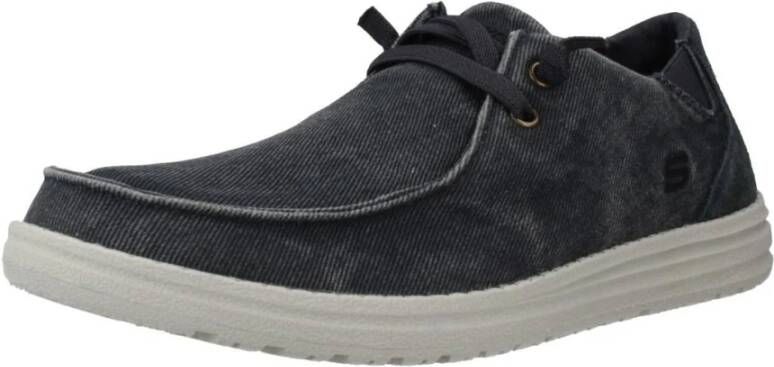 Skechers Stijlvolle Herensneakers Blue Heren