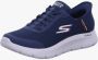 Skechers Slip-ins Go Walk Flex Hands Up Heren Instappers Navy - Thumbnail 9