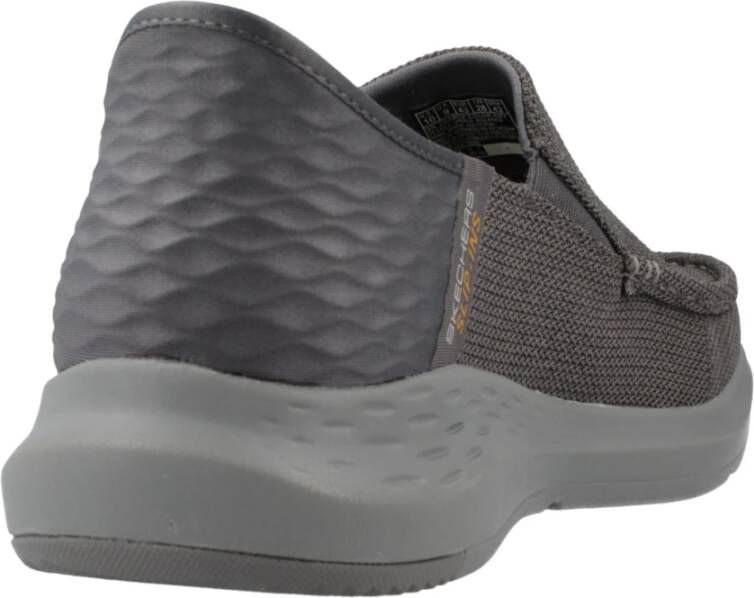 Skechers Stijlvolle Herensneakers Gray Heren