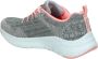 Skechers Arch Fit Comfy Wave 149414-GYPK Vrouwen Grijs Sneakers - Thumbnail 10