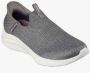 Skechers Hands Free Slip-Ins Ultra Flex 3.0 Smooth Step VEGAN Instapper Grijs - Thumbnail 3