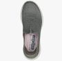 Skechers Hands Free Slip-Ins Ultra Flex 3.0 Smooth Step VEGAN Instapper Dames Grijs - Thumbnail 4