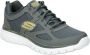 Skechers Stijlvolle Stoffen Sneakers voor Heren Grijs Heren - Thumbnail 11