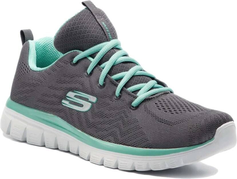 Skechers Dames Sportschoenen Groen Dames