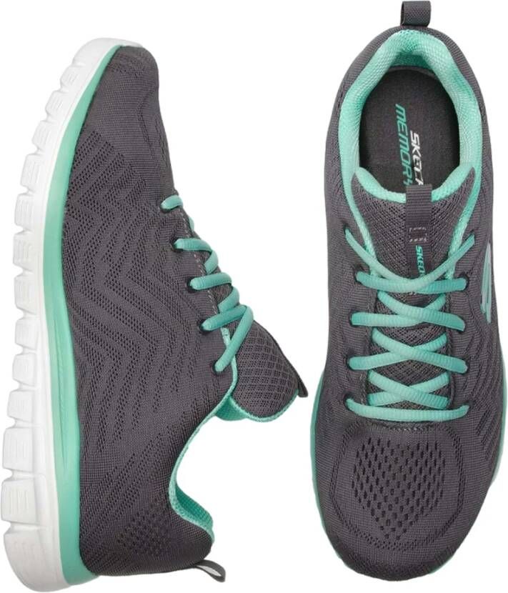 Skechers Dames Sportschoenen Groen Dames