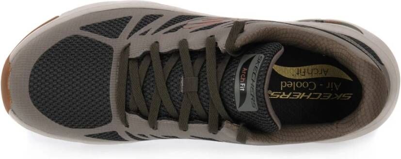 Skechers Arch Fit Sneakers Comfort en Ondersteuning voor Mannen Groen Heren