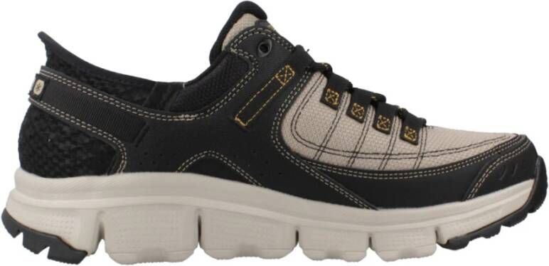 Skechers Casual Slip-On Sneakers Black Heren