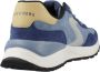 Skechers Fury Lace Low 183265-NVBL Mannen Blauw Sneakers - Thumbnail 6